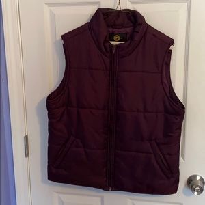 Lucky Brand Purple Vest size XL